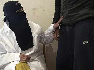 Shy Teen Boy Surprised When Muslim Nurse Gives Him a Handjob - Souzan Halabi