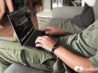 Amateur Redhead Blowjob - Tasting My Friend's Dad's Cock