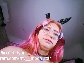 Spitting, drooling deepthroat, tats