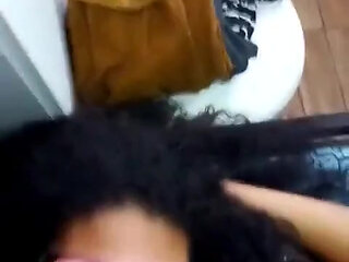 Stepdaughter's Fuck in Throat and Smell Cum