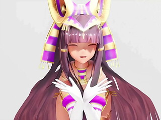 Ramesses Ii Kawaii Strike Undress Dance Hentai Mmd 3D Purple Bangles (CLIP)