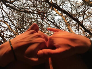 Outdoor Twink Anal Gape - Rosebud - Wrecked Hole