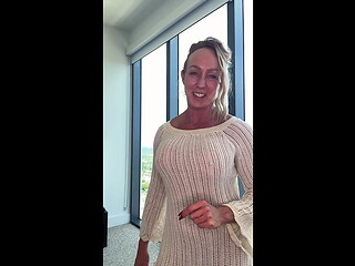Extreme Sheer Bra and Panties Plus Dress &ndash_ Sexy Try-On