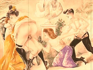 vintage erotic drawings
