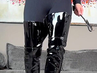 Ultimate Boot Masturbation