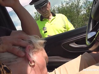 Excuse me, Mr Officer! Wanna get in the MatureVan