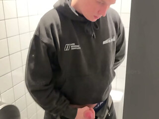 I Sucked His Big Cock at Public Toilet