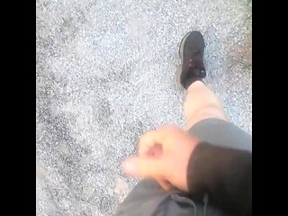 Went for a Walk at the Truck Stop