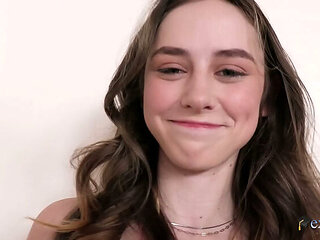 Shy Newbie Daisy Fox First Time Porn with Tyler Nixon - Amateur Blowjob & Cowgirl Riding