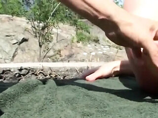 My Wife's Dirty Desires - Real Italian Amateur Blowjob Outdoor