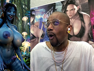 Thicc Big Breast Transgender Na&rsquo_vi Teasing Her Girl Cock, Transgender Marge Simpson Acting Like A Slut, Futuristic Trans Girl With A Hard Girl Cock, Cutest Trans Demon Ever, AI Generated