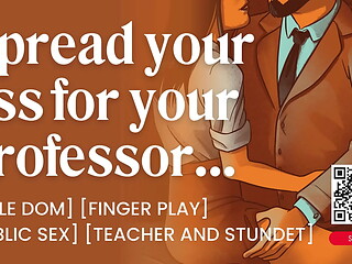 ASMR Audio Porn: Dominant Male Teacher Fucks His Student in The Class &ndash_ Erotic Audio for Women