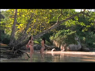 Fabiane Thompson and Agatha Cristine are from the Brazilian Islands