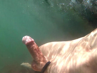 River Current Plays with My Dick Soft and Hard