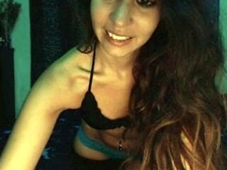 Brunette Solo Webcam Masturbation
