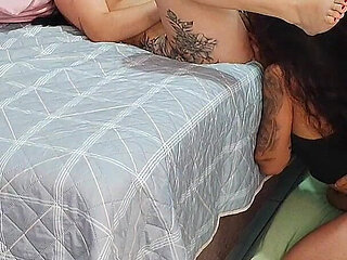 Wife Had to Share the Bed with Her Hot Best Friend