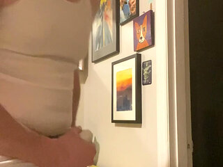 Cumming through my Tighty whiteys