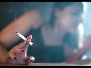 Smoking Fetish Compilation 2025 - Sexy Babes Smoking Cigarette POV Smoke Porn