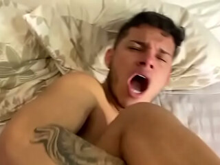 23cm de Pau grosso Preto no meu Rabo