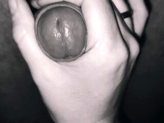 wife plays with my cock