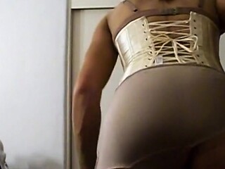 Crossdresser Twink's Panty Playtime
