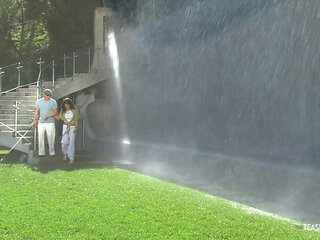 Hottie takes off her corset and has hardcore sex