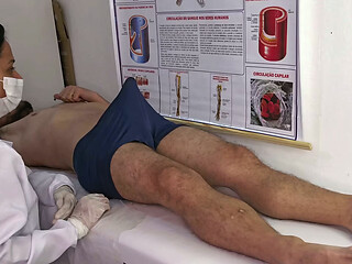 Nurse Observes Patient'_s Erection