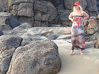 Mature Blonde Wife Enjoys Sex After Walk