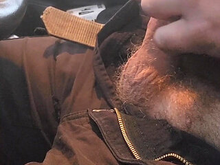 Public Jerk in the Car with a Condom.