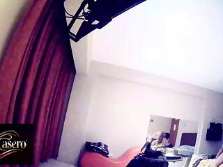 &iexcl_Alguien nos est&aacute_ mirando y escuchando! Grabamos esto en nuestro hotel PARTE 2