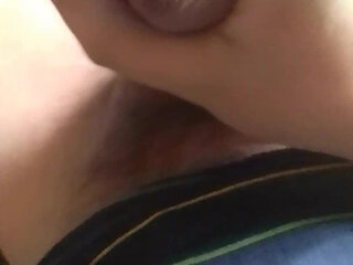 Cock standing and a rich morning masturbation