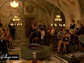 Naughty sweet one's brunette video