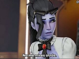 widowmaker recibe dos pollas gigantes [Subtitulado en espa&ntilde_ol]