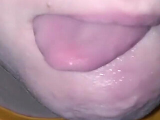 Sperm Slut Swallows Huge Load of Cum