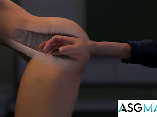ASGMAX - College Twink Kai Park Gets Fucked Deep by Huge Cock in Exclusive Frat Society