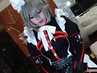 Cosplayer with Pure Image Reveals Secret Side, Post-event Mood Turns Into Intimate Secret Encounter