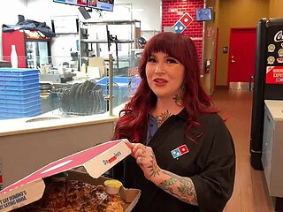 Pizza girl screws up my order and is willing to DO ANYTHING to save her Job!