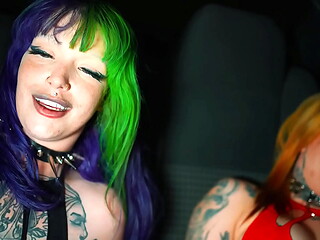 The Hangover: Goth PAWGs Devour BBC in Public 3sum Pt 2