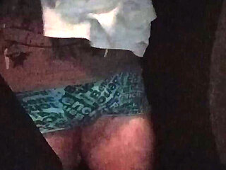 Strip and cum next to main road