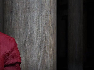 The Seven Realms 21 - Ling Guo and Leyala Giving Massage to Atlas's Dick with Their Pussies.