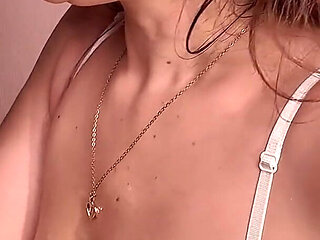 8 Explosive Cumshots: Playful MILF Spits on Tits & Swallows Loads