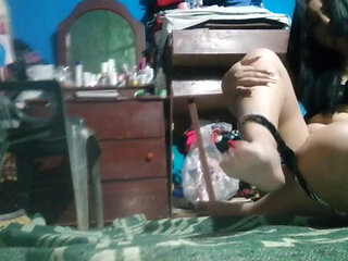 He wants to see my ass or how I masturbate my big wet pussy