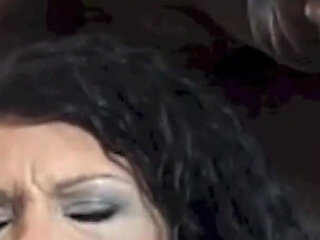 Big Titty Brunette Enjoy a BBC in the Ass