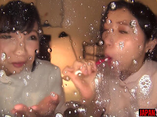 Iori and Tsubaki Kato Treat You by Spitting on Your Face