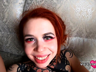 The Green-eyed Redhead Witch Gets Anal Exorcism (of My Cum)