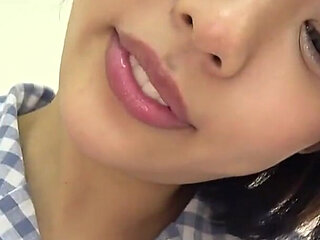 Yua Nanamis Mouth Is Wet and Wide, Her Tongue Dripping - She Strokes the Drenched Dildo and Begs for Your Creamy Finish.