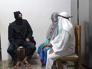 Arab courtship ritual! An unfaithful couple asks for advice in front of an Arab pastor and then ends up consummating their relationship. Latin Arab porn.