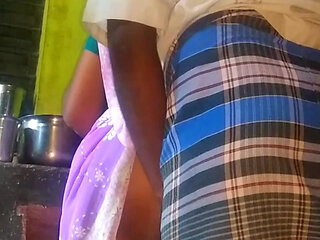 Tamil teacher Kitchen room sex with hasband handjop