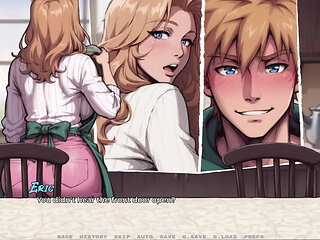 My New Girlfriend #22 - Stepmommy Shows of Her Lingerie - a Cartoon Porn Game