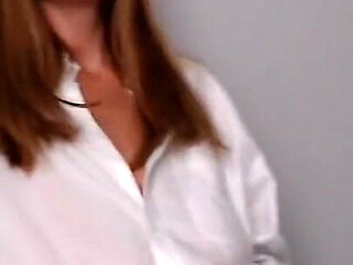 Jeans, a White Shirt with Sexy Underneath... and a Belt